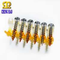 Tapping Flat Head Plastic Varnish Collated Screws