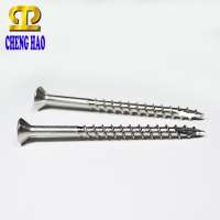 SS410 Type 17 Cross Flat Head Wood Screw