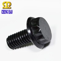 Conbon Steel Black Zinc Plated M5 Knurled Thumb Screws