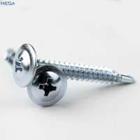 Truss Washer head phillips cross drive self drilling screw zinc