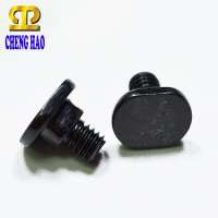 Taiwan Manufacturer Flat Cap Head Black Oxide Machine Nut Screw Bolts